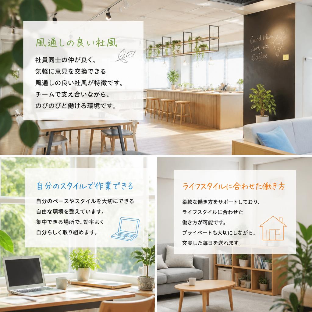 自由度が高い働き方