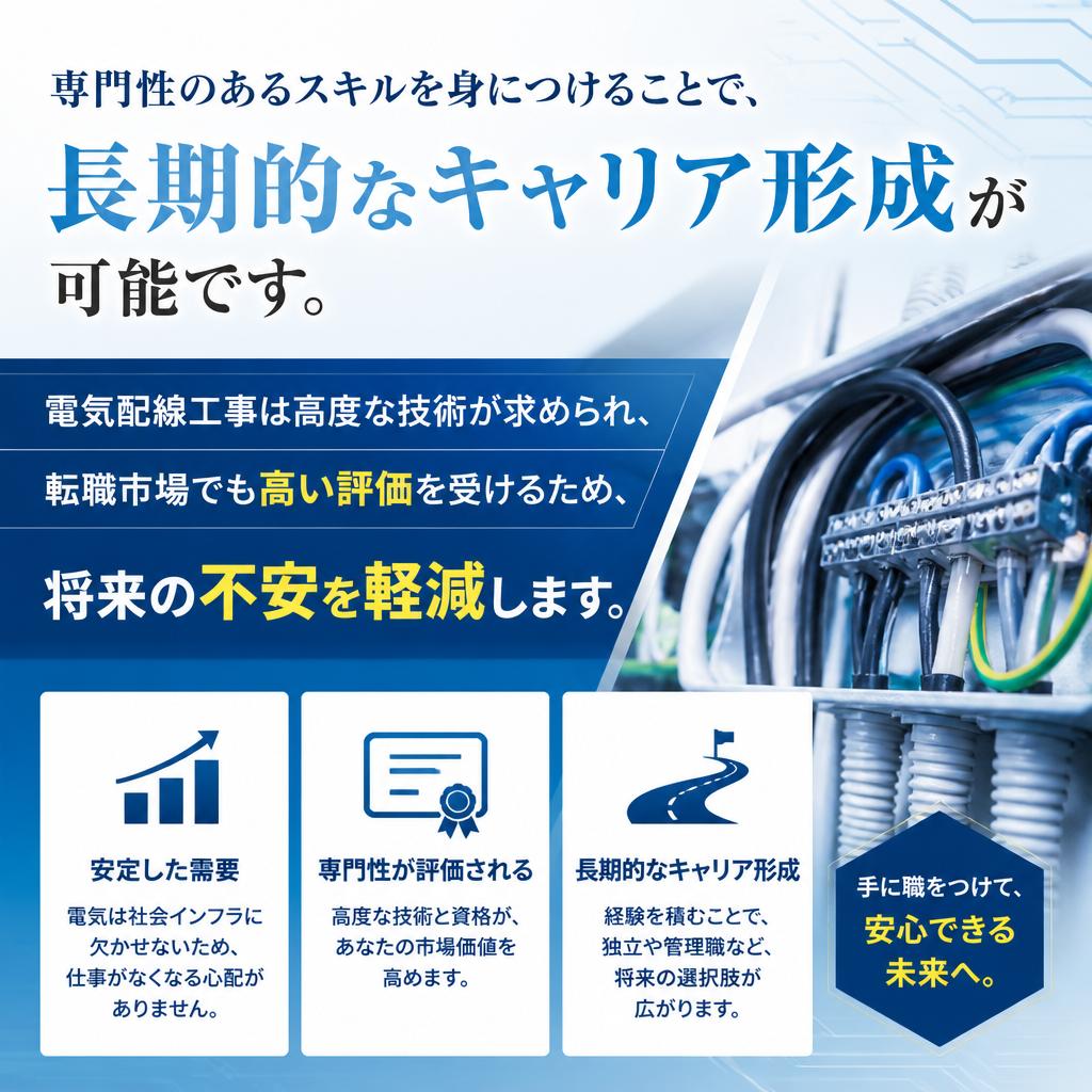 安定したキャリア形成